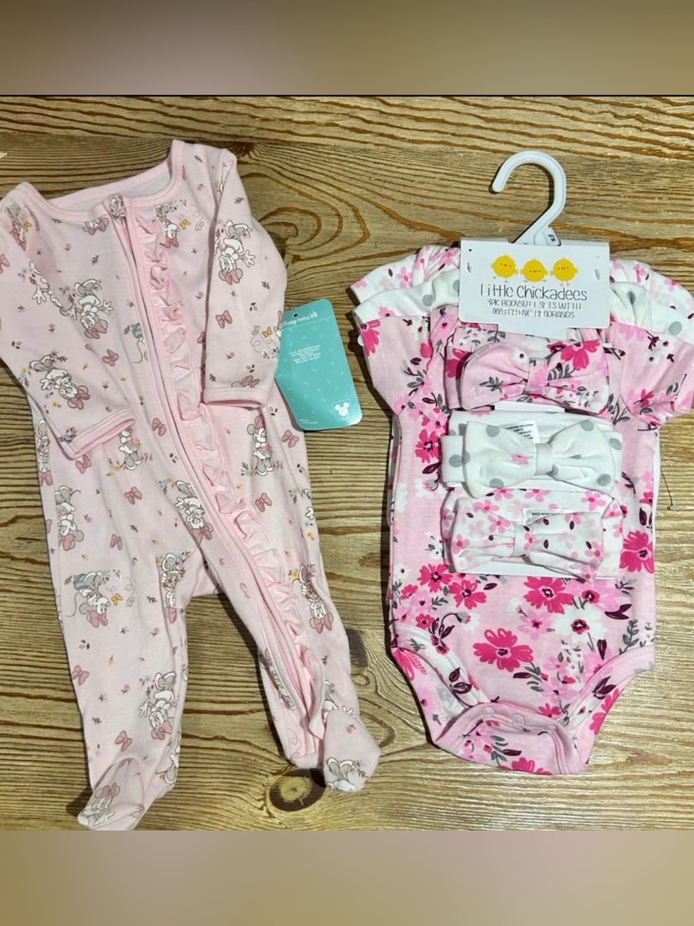 2 New Infant girls outfits
